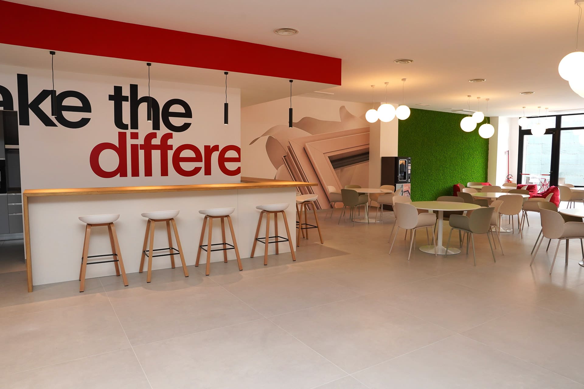 Parete verde indoor uffici direzionali